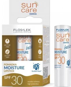 FLOS-LEK FLOSLEK Sun Care Derma Basic Pomadka ochronna do ust SPF30  4g 1