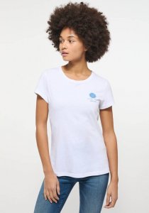 Mustang Mustang damska koszulka t-shirt Alexia C CHESTPRINT 1013384 2045 XL 7