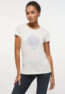 Mustang Mustang damska koszulka t-shirt ALEXIA C CHESTPRINT 1013383 2013 M 7