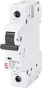 ETI Wyłącznik nadprądowy ETIMAT 10 1p B25 1