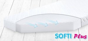 BabyMatex Materac 90 x 40 x 4 Ortopedyczny Softi Plus 3