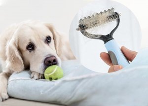 Trymer zgrzebło szczotka usuwa sierść psa kota 6