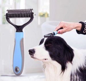 Trymer zgrzebło szczotka usuwa sierść psa kota 10