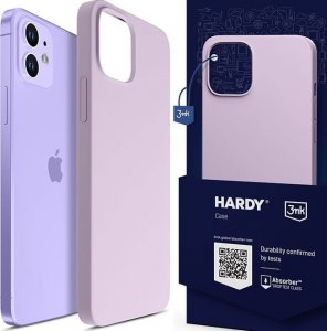 3MK Apple iPhone 12 - Hardy Silicone MagCase Purple 1