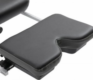 Fotel Ghost Chairs z podnóżkiem GHOST-SIX czarno szary 4