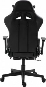 Fotel Ghost Chairs z podnóżkiem GHOST-SIX czarno szary 7