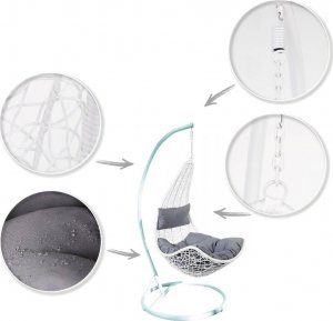 Trends Fotel wiszący RIMINI 5