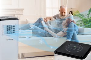 Klimatyzator Thunder Przenośny 2,64KW 4W1 WIFI 7