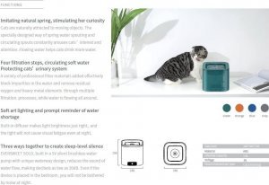 Petkit PETKIT Smart Pet Drinking Fountain Eversweet Solo Capacity 1.8 L, Material ABS, Filtering, Green 1