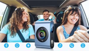 Transmiter FM Joyroom Joyroom samochodowy odbiornik Bluetooth 5.3 i zestaw głośnomówiący do portu AUX mini jack 3,5mm (JR-CB1) 7