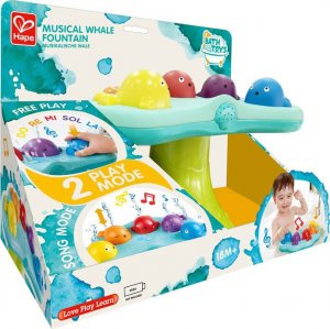Hape HAPE Musical Whale Fountain, E0218 5