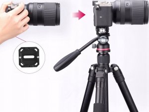 Głowica Ulanzi Głowica Olejowa Video Panoramiczna Ulanzi / U-190 4