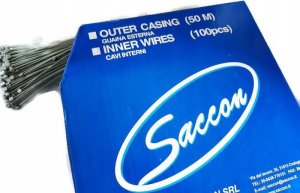 Saccon Brake cable Saccon Italy galvanized (1x19) 1.5x2300mm 100pcs. Box 1