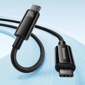Kabel USB Baseus USB-C - USB-C 2 m Czarny (CAWJ040101) 16