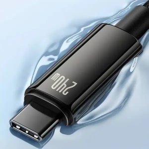 Kabel USB Baseus USB-C - USB-C 2 m Czarny (CAWJ040101) 18