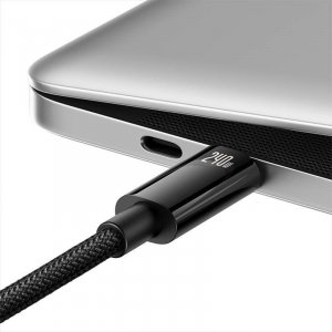 Kabel USB Baseus USB-C - USB-C 2 m Czarny (CAWJ040101) 5
