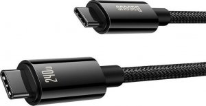Kabel USB Baseus USB-C - USB-C 2 m Czarny (CAWJ040101) 7