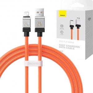 Kabel USB Baseus USB-A - Lightning 1 m Czarny (CAKW000407) 1