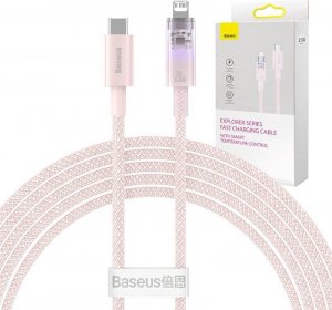 Kabel USB Baseus USB-C - Lightning Czarny (CATS010304) 1