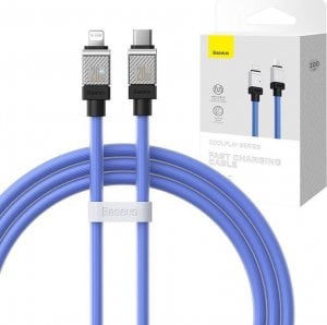 Kabel USB Baseus USB-C - Lightning 1 m Czarny (CAKW000003) 1