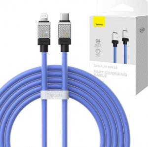 Kabel USB Baseus USB-C - Lightning 2 m Czarny (CAKW000103) 1