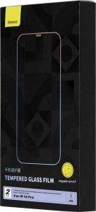 Baseus Szkło hartowane Corning do iPhone 14 Pro z filtrem przeciwpyłowym 8