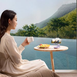 Baseus Uchwyt na telefon Baseus (jasny róż) 7