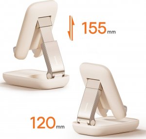 Baseus Uchwyt na telefon Baseus z lusterkiem (jasny róż) 10