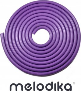 Kabel Melodika Jack 3.5mm - Jack 3.5mm 8m fioletowy (MELO-MDMJ80) 8