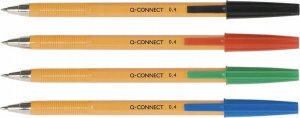 Q-Connect Długopis Q-CONNECT z wymiennym wkładem 0,4mm (linia), zawieszka, czerwony 2