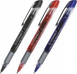 Q-Connect Cienkopis kulkowy Q-CONNECT 0,5mm (linia), zawieszka, niebieski 2