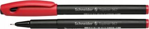 Schneider Cienkopis SCHNEIDER Topliner 967, 0,4 mm, zawieszka, czerwony 1