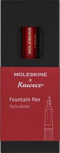 Moleskine KAWECO X MOLESKINE pióro wieczne, M, czerwone 5
