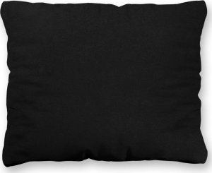 LOZKOHOLICY.PL Sp.z o.o. Sp. K. Poszewka Bawełna 70 x 80 Jednolita Ola Czarna Black 1