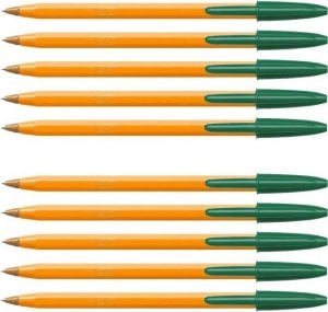 Bic Długopis Bic Orange Zielony 10szt 1