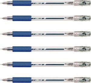 Rystor Długopis żelowy Rystor FUN G-032 niebieski x6 1