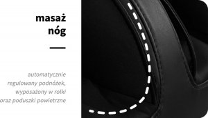 Activeshop Sakura fotel masujący Luxury 808 czarny 3