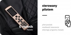Activeshop Sakura fotel masujący Luxury 808 czarny 8