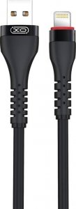 Kabel USB XO XO kabel NB213 USB - Lightning 1,0 m 2,4A czarny 1