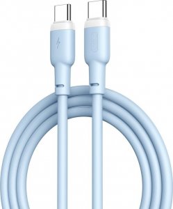 Kabel USB XO XO kabel NB208B PD USB-C - USB-C 1,0m 60W niebieski 1