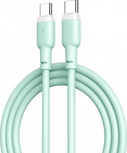 Kabel USB XO XO kabel NB208B PD USB-C - USB-C 1,0m 60W zielony 1