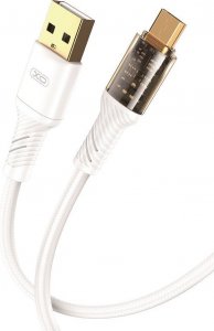 Kabel USB XO XO Clear kabel NB229 USB - microUSB 1,0 m 2,4A biały 1