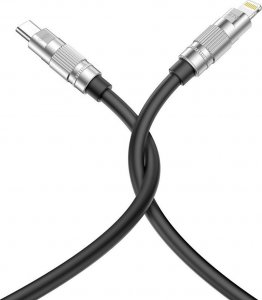Kabel USB XO XO kabel NB-Q228A USB-C - Lightning 1,2m 27W czarny 1