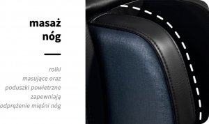 Activeshop Sakura fotel masujący Classic 305 Niebieski 6