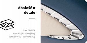 Activeshop Sakura fotel masujący Classic 305 Niebieski 10