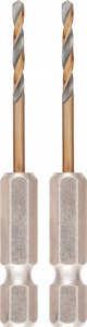 Wiertło Dewalt wiertło 2.5mm black and gold hex x2 2