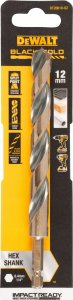 Wiertło Dewalt wiertło 9.5mm black and gold hex 3