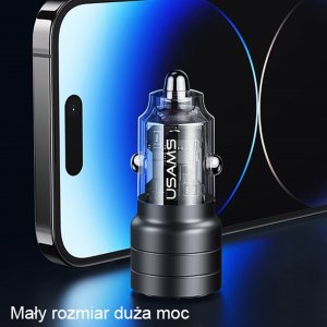 Ładowarka Usams C36 1x USB-A 1x USB-C 3 A  (USA966) 29