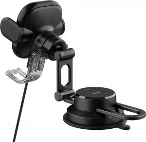 Ładowarka Spigen SPIGEN UTS35W ONETAP UNIVERSAL WINDSHIELD & DASHBOARD CAR MOUNT WIRELESS CHARGER BLACK 5