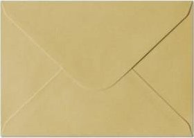 Koperta ozdobna C6 114x162mm pearl złota 10 szt. 1